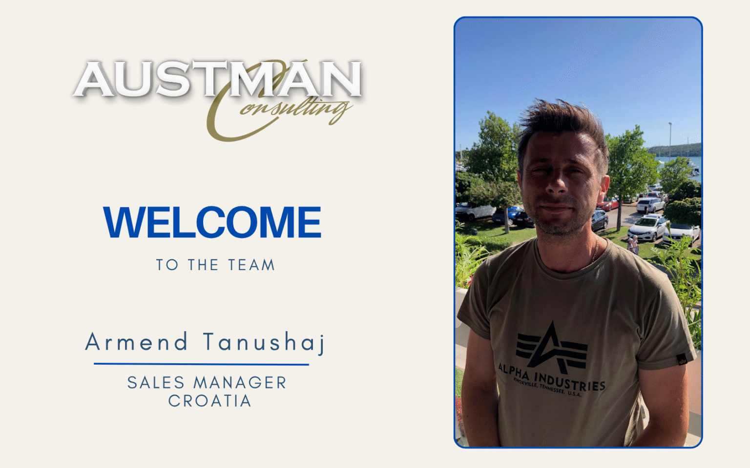 Sales Manager-Armend Tanushaj